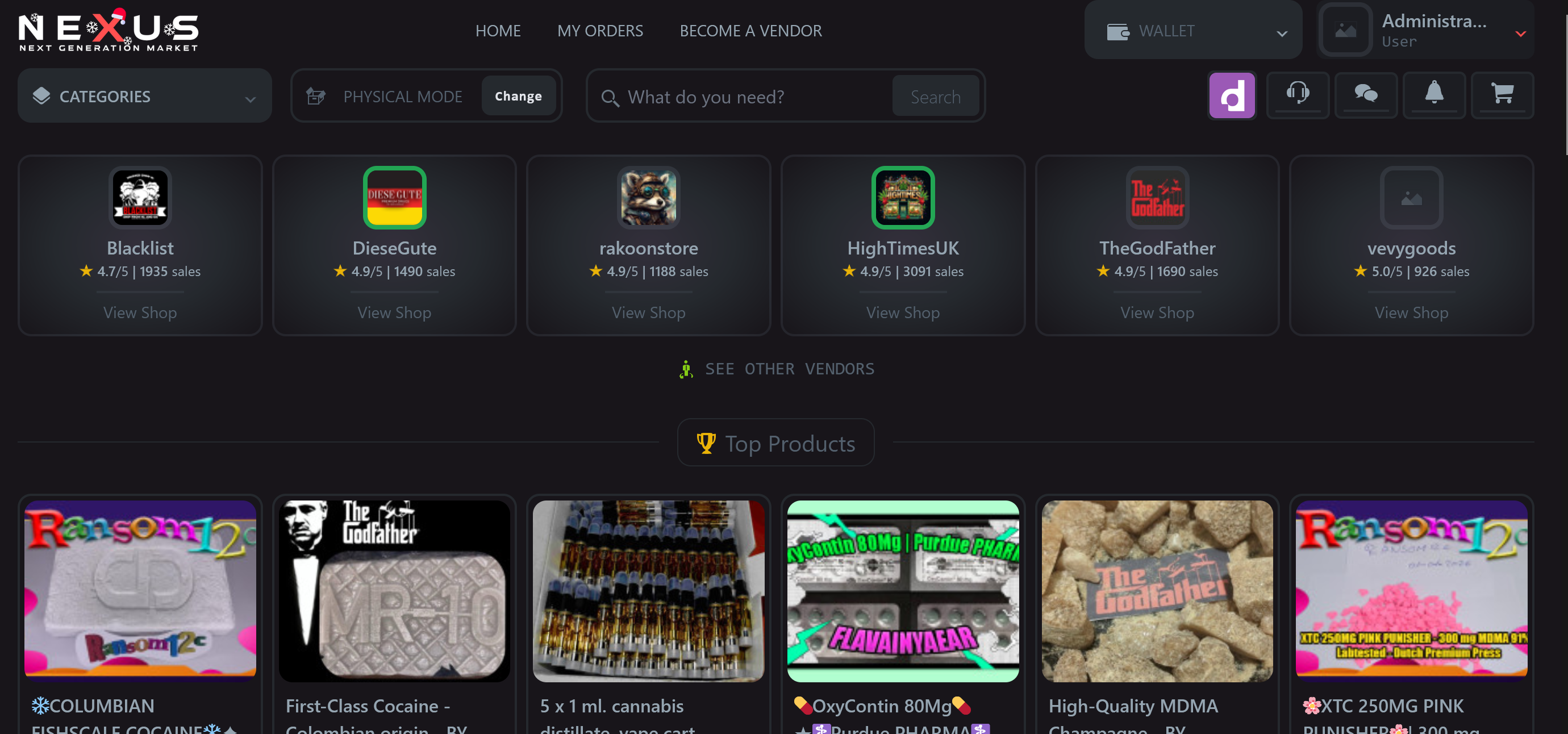 Interface snapshot